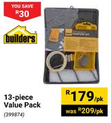 Builders 13 Piece Value Pack-Per Pack