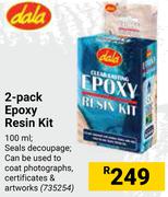 Dala 2-Pack Epoxy Resin Kit 735254-100ml