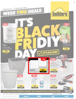 Builders : It's Black Fridiy Day (11 November - 17 November 2024), page 1
