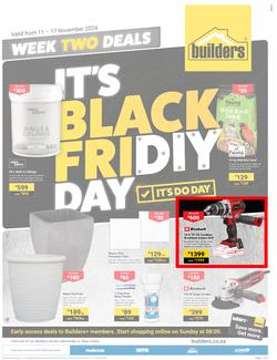 Builders : It's Black Fridiy Day (11 November - 17 November 2024), page 1