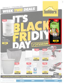 Builders : It's Black Fridiy Day (11 November - 17 November 2024), page 1