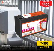 Lalela Lithium Battery LAL-12V6AH 781350