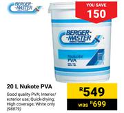 Berger Master Nukote PVA 98879-20Ltr