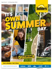 Builders : It's Own Summer Day (03 December - 30 December 2024)