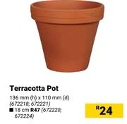 Terracotta Pot 18cm