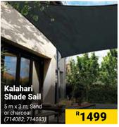Kalahari Shade Sail 5m x 3m