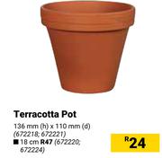 Terracotta Pot 136mm x 110mm