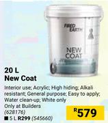 Fired Earth New Coat-20Ltr
