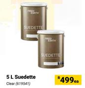 Fired Earth Suedette-5Ltr Each