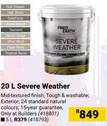 Fired Earth Severe Weather-5Ltr