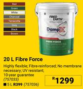 Fired Earth DampX Fibre Force-5Ltr