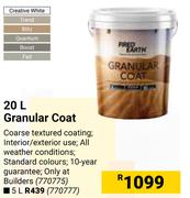 Fired Earth Granular Coat-5Ltr