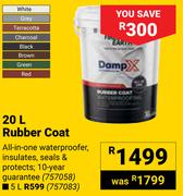 Fired Earth DampX Rubber Coat-5Ltr