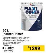 Maxicover Plaster Primer (Solvent Based)-5Ltr