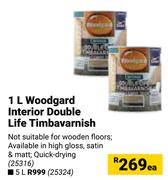 Woodgard Interior Double Life Timebavarnish-5Ltr