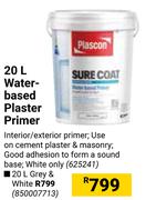 Plascon Water-Based Plaster Primer-20Ltr