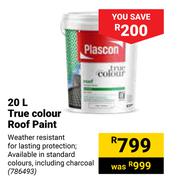 Plascon True Colour Roof Paint-20Ltr