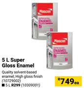 Plascon Super Gloss Enamel-5Ltr