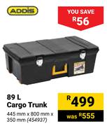 Addis 89Ltr Cargo Trunk