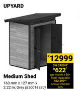Upyard Medium Shed