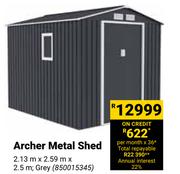 Archer Metal Shed