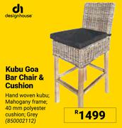 Designhouse Kubu Goa Bar Chair & Cushion