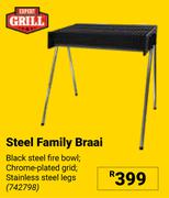 Expert Grill Steel Family Braai