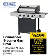 Cadac Commander 4-Burner Gas Braai 850008529