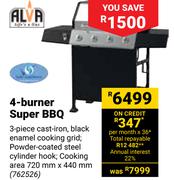 Alva 4-Burner Super BBQ 752256