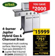 Outback Jupiter Red 4-Burner 850002271