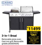 Cadac 3-In-1 Braai 850009609