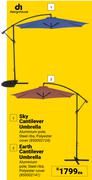 Designhouse Sky Cantilever Umbrella-Each