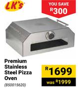 LK's Premium Stainless Steel Pizza Oven 850015620