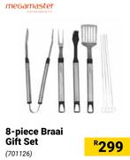 Megamaster 8-Piece Braai Gift Set 701126