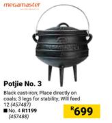 Megamaster Potjie No 4 457488