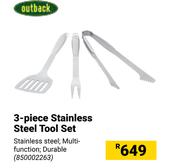 Outback 3-Piece Stainless Steel Tool Set 850002263