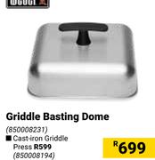 Weber Cast-Iron Griddle 850008194