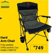 Camp Master Hard Arm Chair 780073