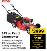 Ryobi 145cc Petrol Lawnmower 767869