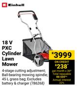 Einhell 18V PXC Cylinder Lawn Mower 786268