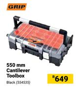 Grip 550mm Cantilever Toolbox (Black) 554535