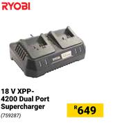 Ryobi 18V XPP-4200 Dual Port Supercharger 759287
