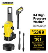 Karcher K4 Pressure Washer 850008259