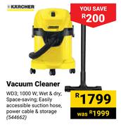 Karcher Vacuum Cleaner WD3