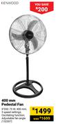 Kenwood 400mm Pedestal Fan IF550