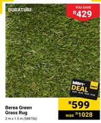 Duraturf Berea Green Grass Rug 2m x 1.5m