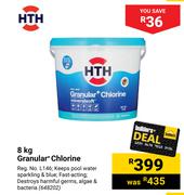 HTH Granular+ Chlorine-8Kg