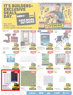 Builders : Save More, Get More (10 December - 06 January 2025), page 1