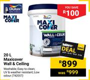 Dulux Maxicover Wall & Ceiling-20Ltr