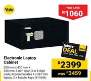 Yale Electronic Laptop Cabinet 200mm x 430mm x 350mm